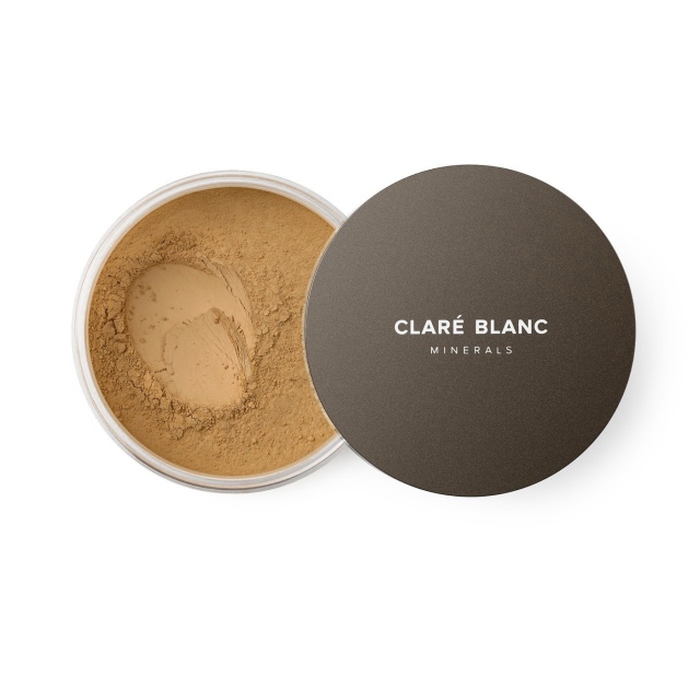 Clare Blanc podkład mineralny SPF 15 14g WARM 590 CIEPŁY bardzo ciemny