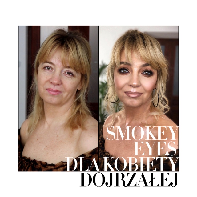 Kurs makijażu online Aleksandra Kołodziejczyk - Smokey Eyes dla kobiety dojrzałej